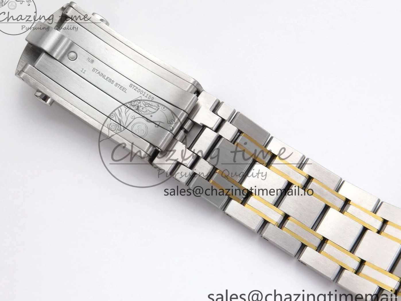 0306 Seamaster 300m Chrono SS YG OMF 1:1 Best Edition Blue Dial on SS YG Bracelet A Seasonal 7691